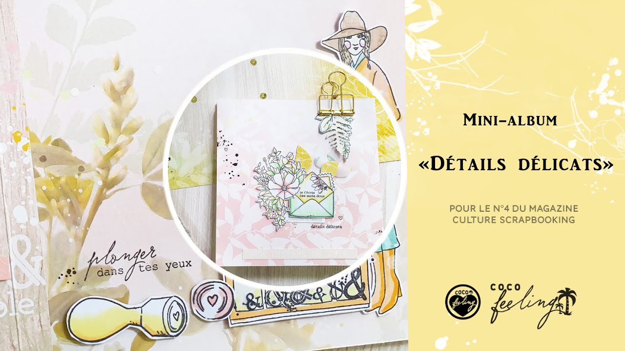 Mini-album "Détails délicats"