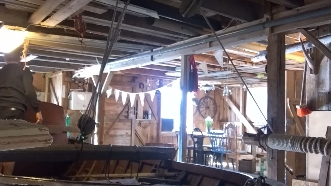 Träbåten ska upp. Del 2. Slow Tv