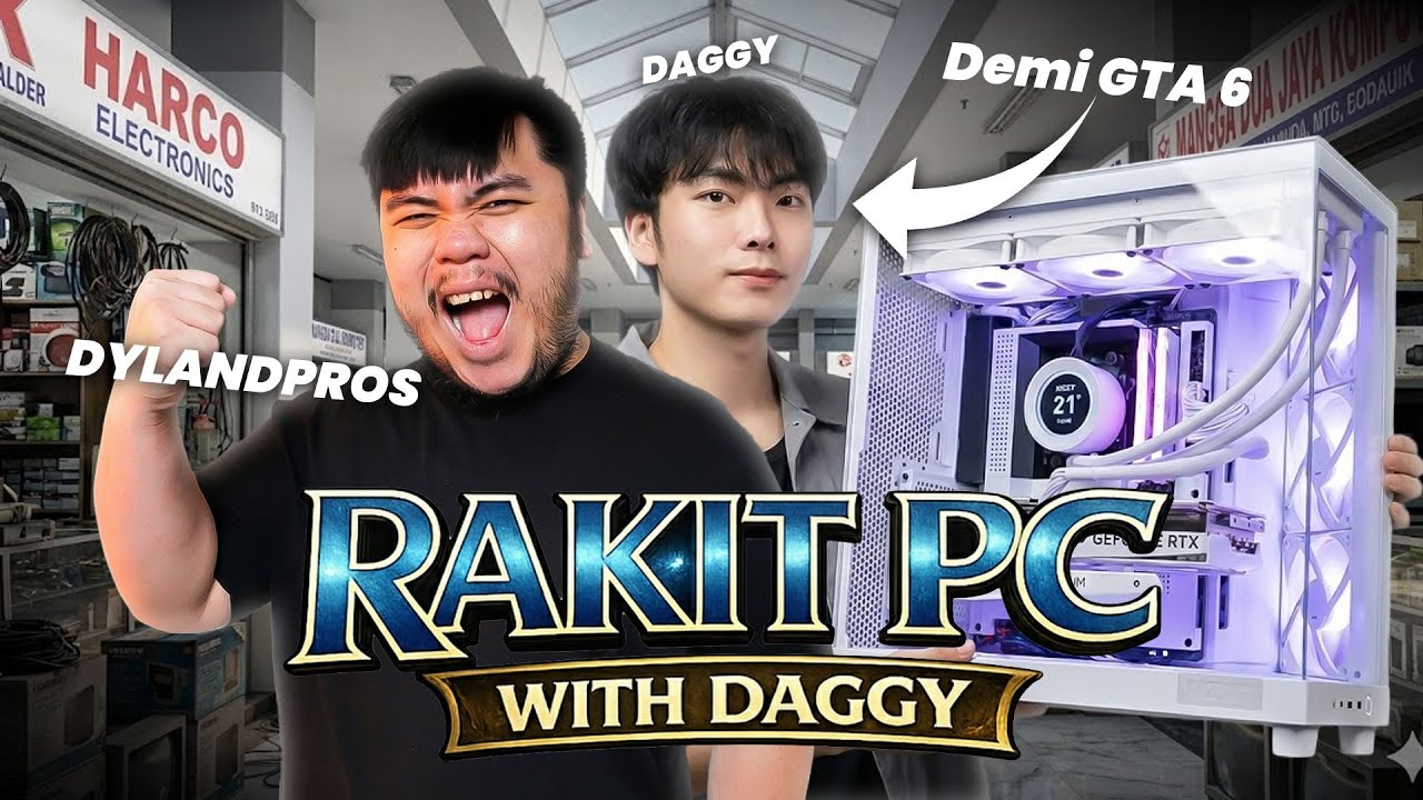 IRL DAGGY RAKIT PC CUMA BUAT MAIN GTA VI! @Daggy_94