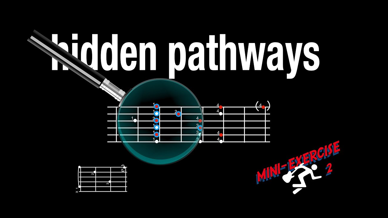 Essential solo pathways. Simple minor 7 arpeggio exercise for daily practice. Mini exercise no. 2