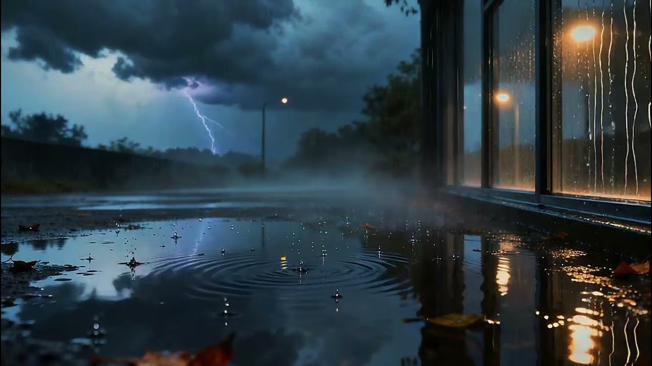 Rain Sounds for Studying Late at Night