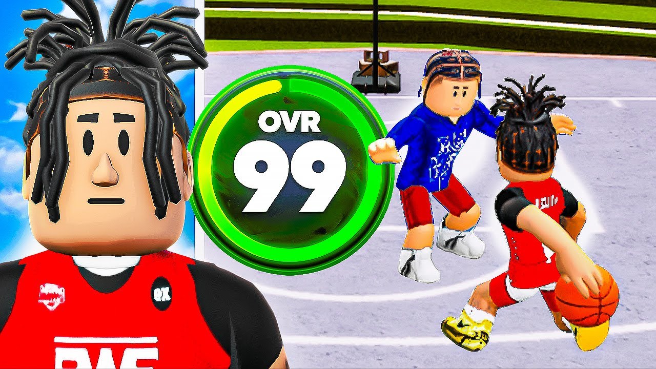 Я стал пятизвездочным перспективным игроком в баскетбол в Roblox (Highschool Hoops).