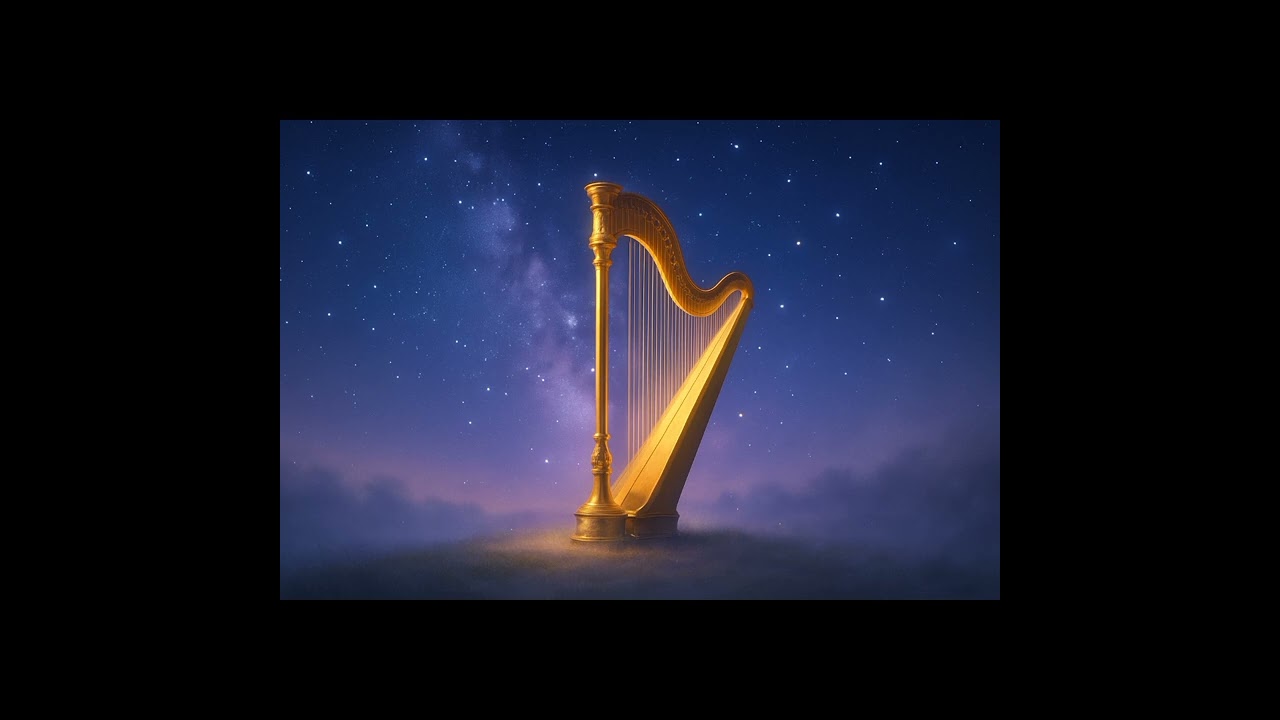 Harp Music for Meditation & Calm | Angelic Peace|Christian harp for sleep