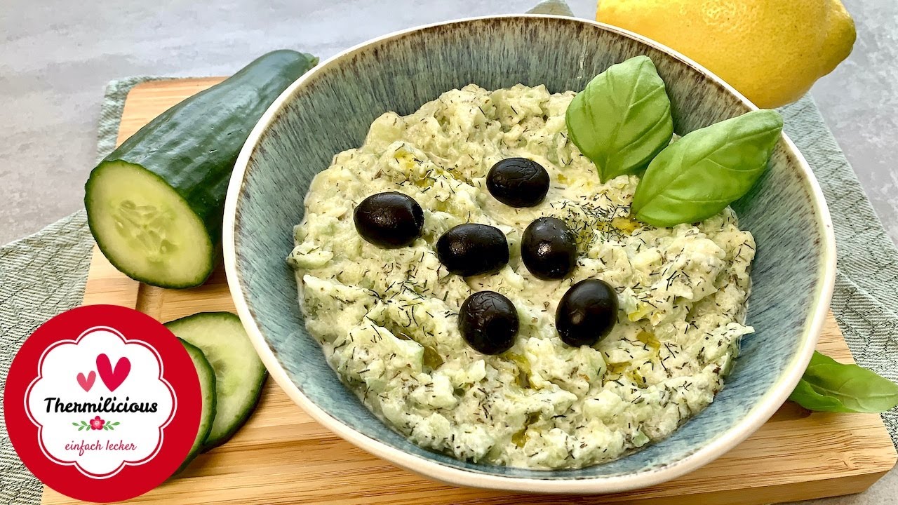 Schneller Gurkensalat mit Dill-Dressing 💪🏻 Thermomix® TM5/TM6