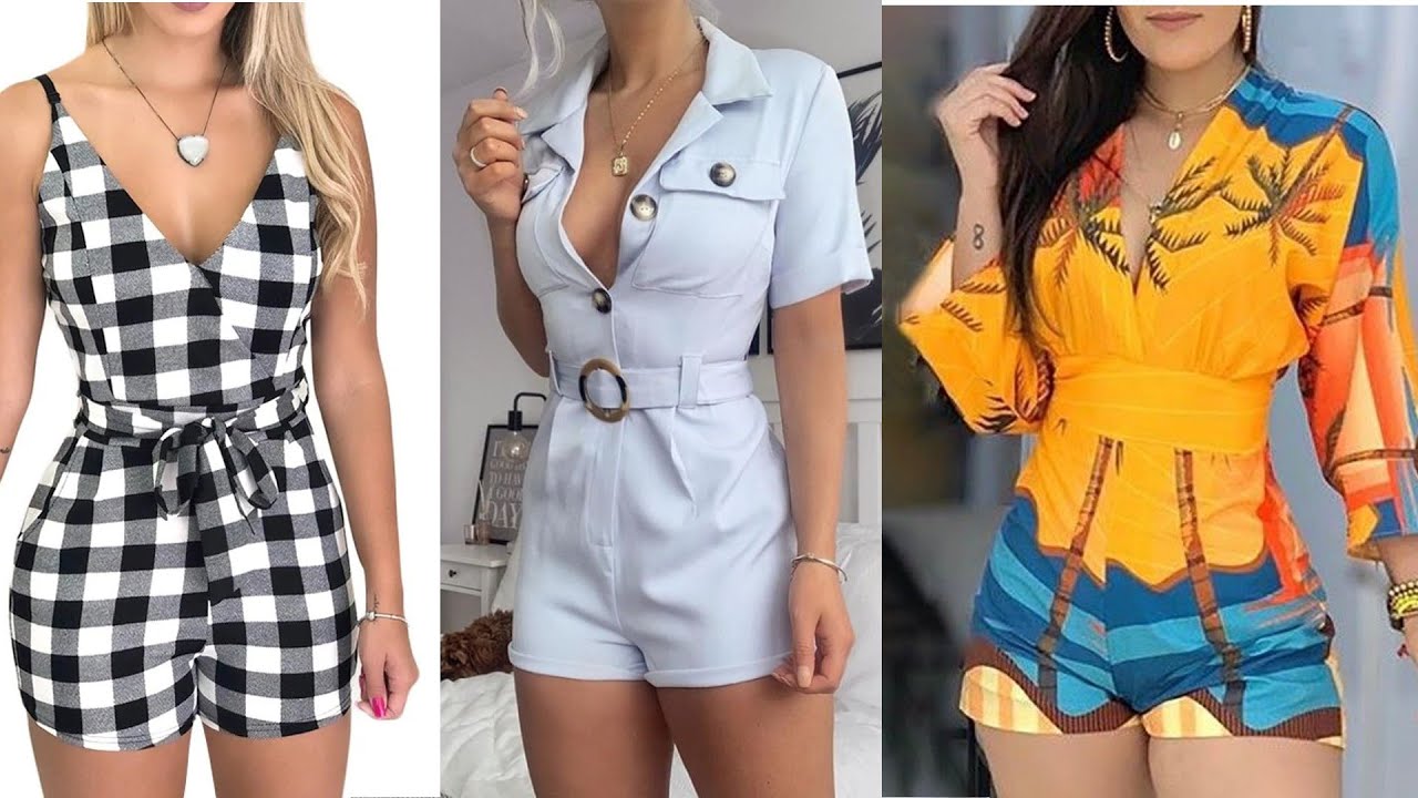 ENTERIZOS CORTOS ROMPERS MONO JUMPSUIT CORTOS DE MODA 2022