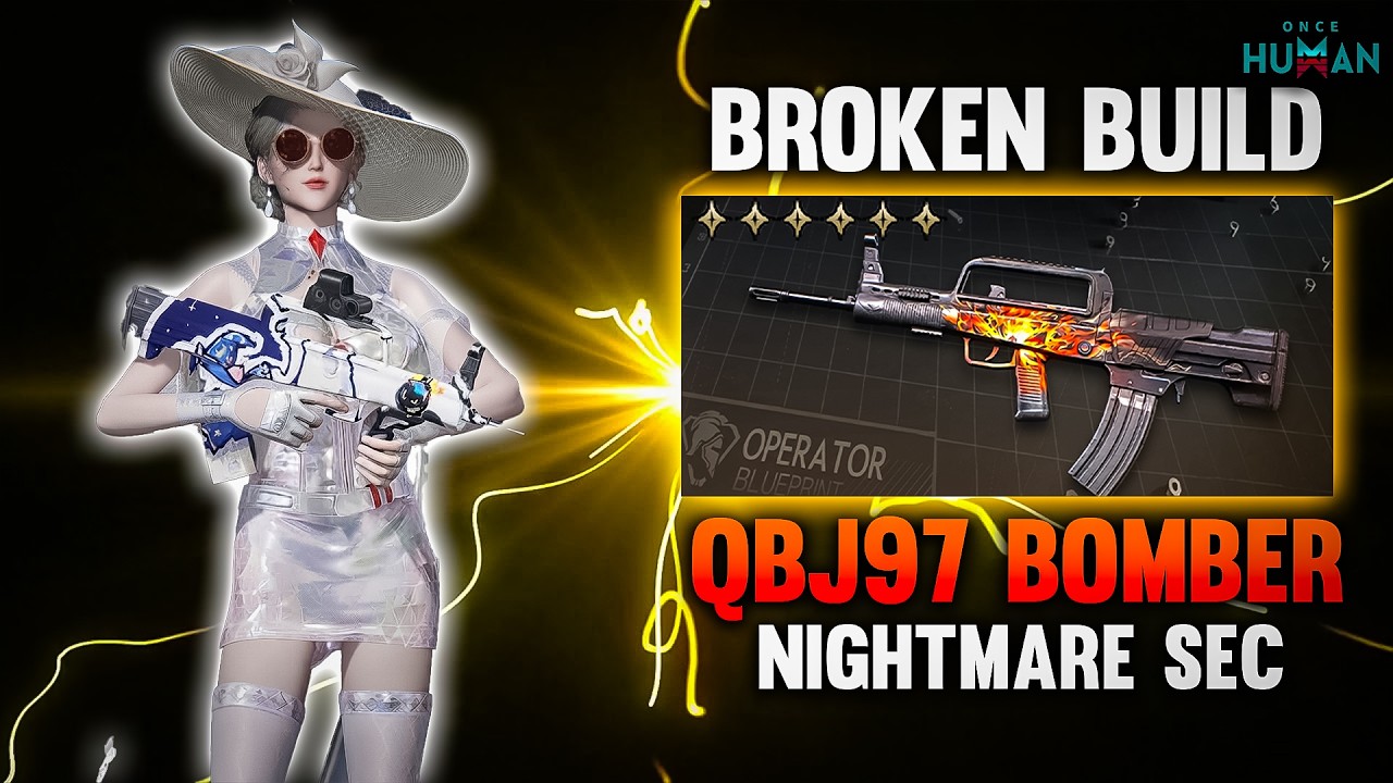 BEST BROKEN BUILD? QBJ97 UNSTABLE BOMBER 🥶GUIDE ( BEGINNER & PRO BUILD ) - ONCE HUMAN