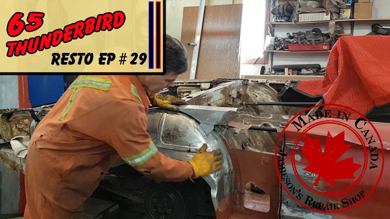 More Wheelhouse Repairs - 65 Thunderbird Convertible Restoration Ep #29