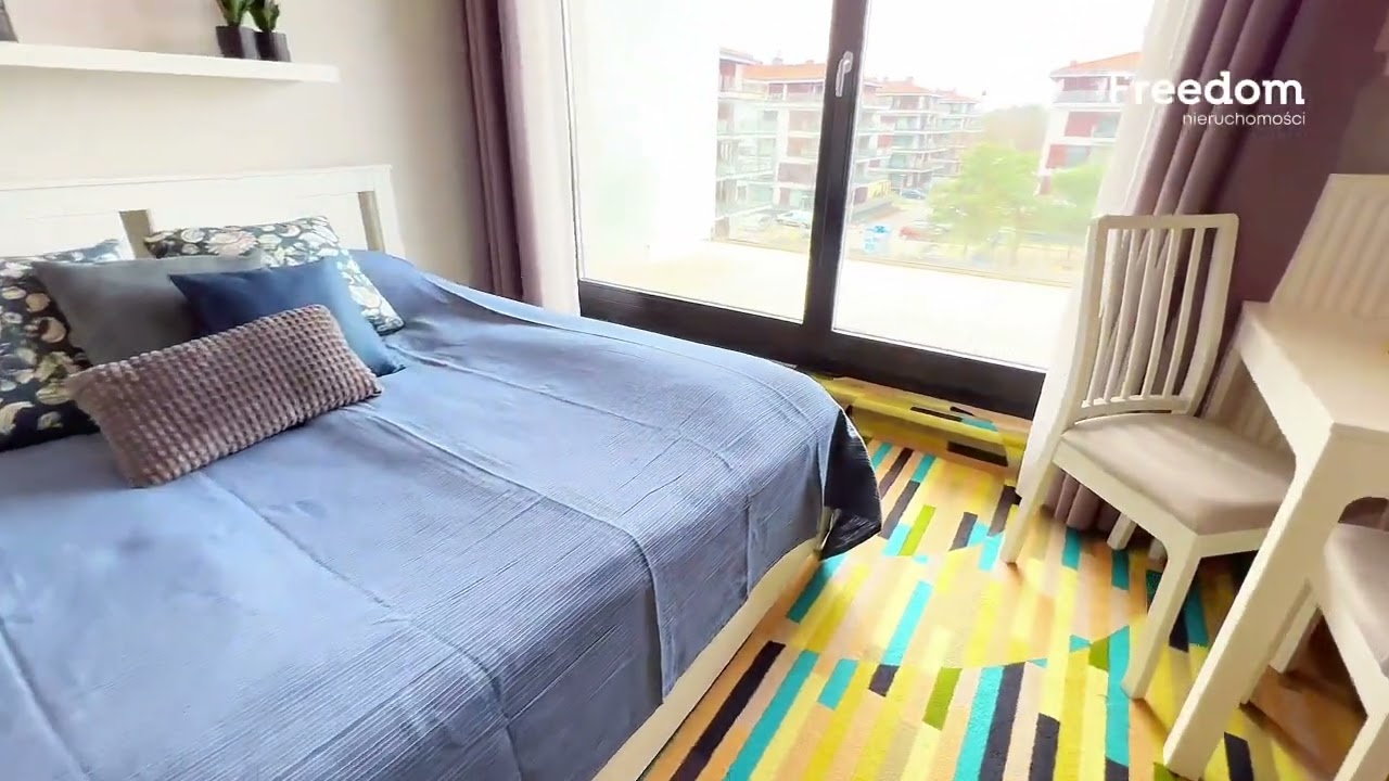 Baltic Park Molo. Nowoczesny Apart. Świnoujście. Widok na morze, miejsce postojowe. Duży balkon.