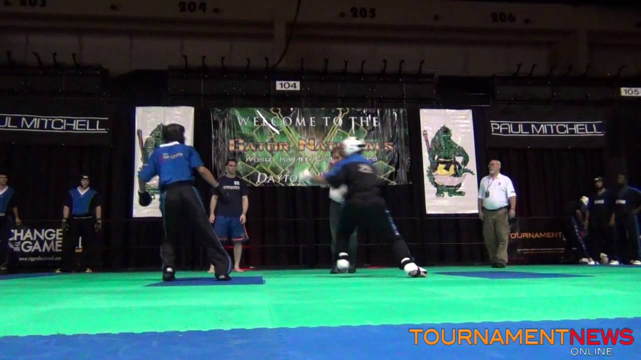 Team No Limits vs Team Bring It Men's Team Fighting Round 2 at Gator Nationals 2012