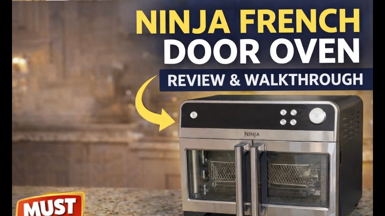 Ninja French Door Premier Air Fryer Oven New Release unboxing and testing Series | Part 1