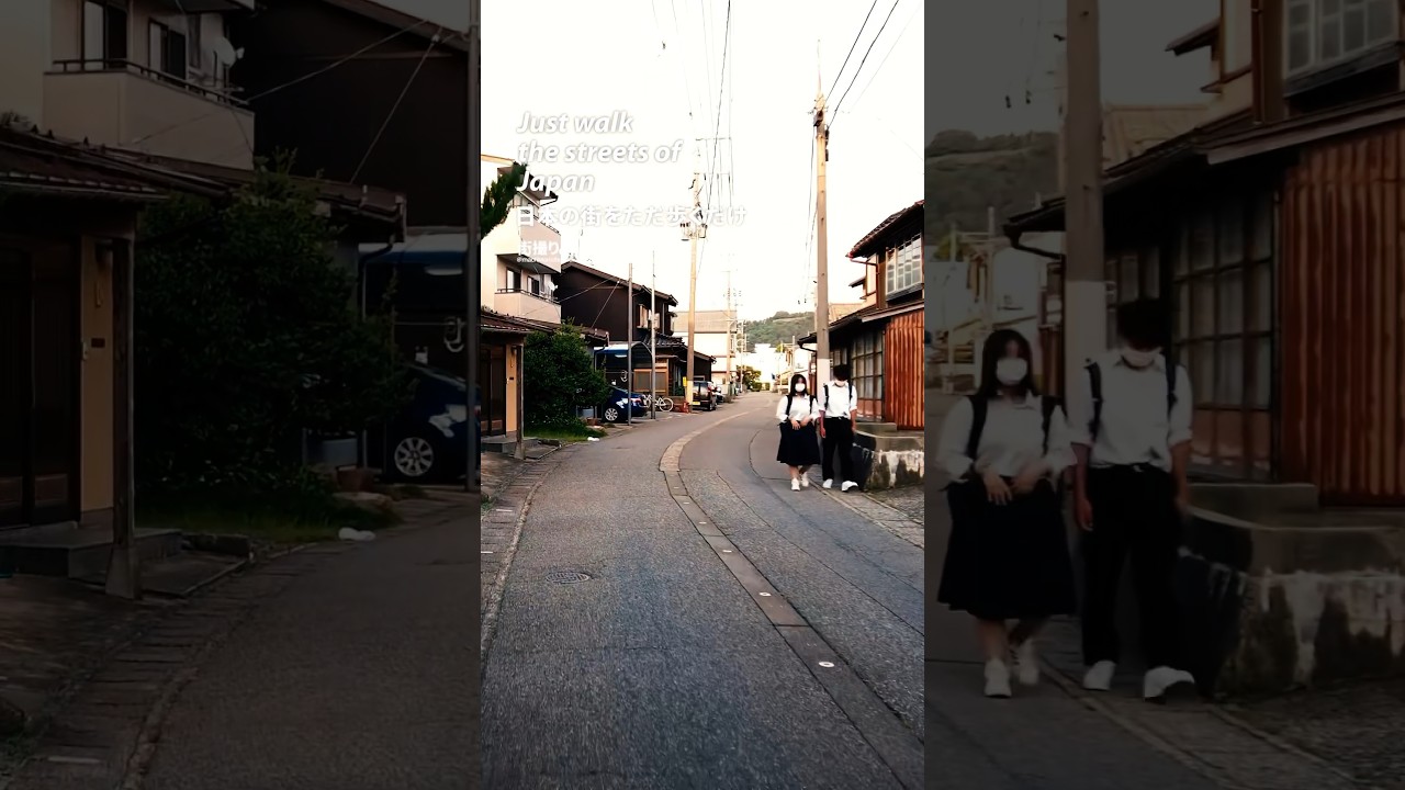 Niigata: Murakami Station (村上駅) - Japan Walking Tour #shorts #shortsvideo
