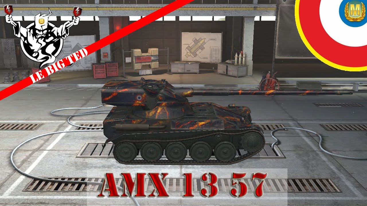 [WoT Blitz gameplay FR] AMX 13 57 : Présentation Revue et Master Ace !!!