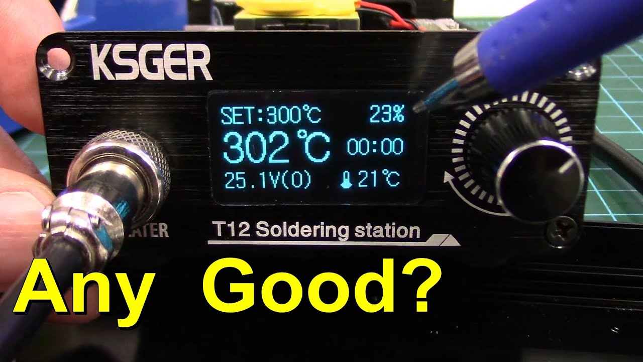 KSGER T12 Review - The Best Cheap Soldering Station Value