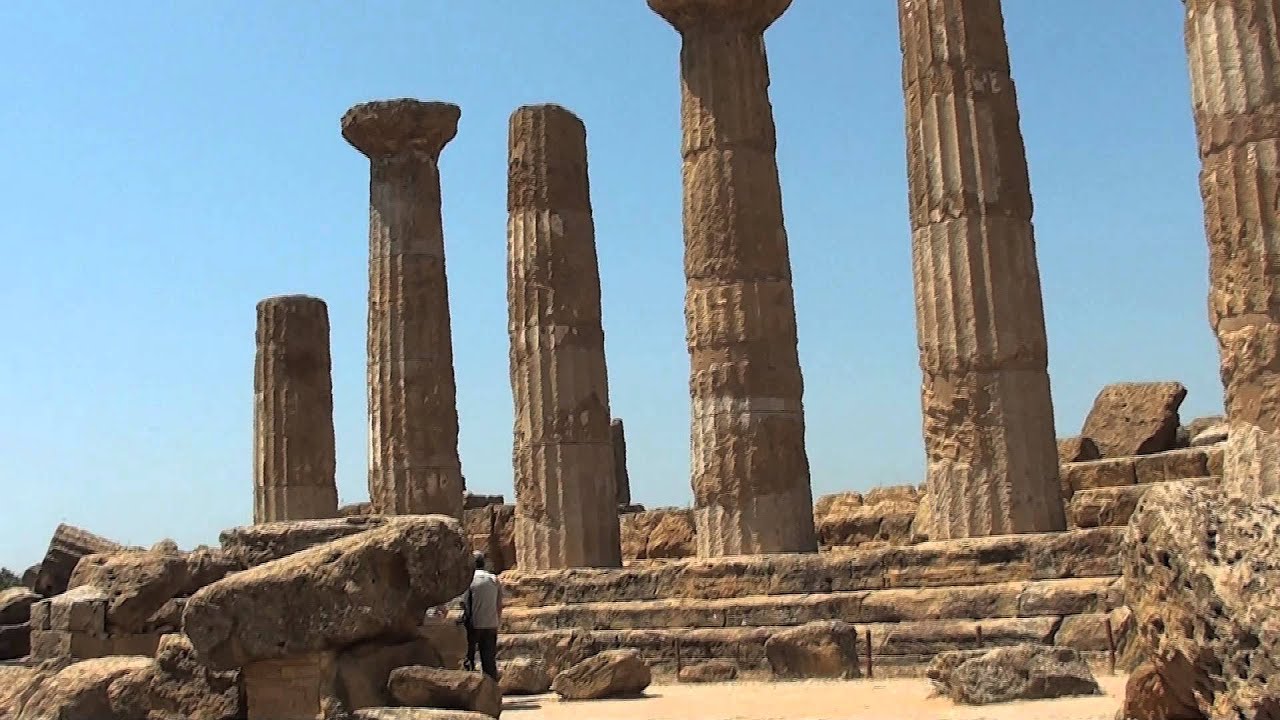 Agrigento, Vale dos Templos na Sicilia