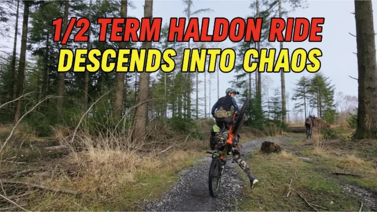 1/2 Term MTB Ride Descends into chaos / Family Trail Ride Gone Wrong(...ish)