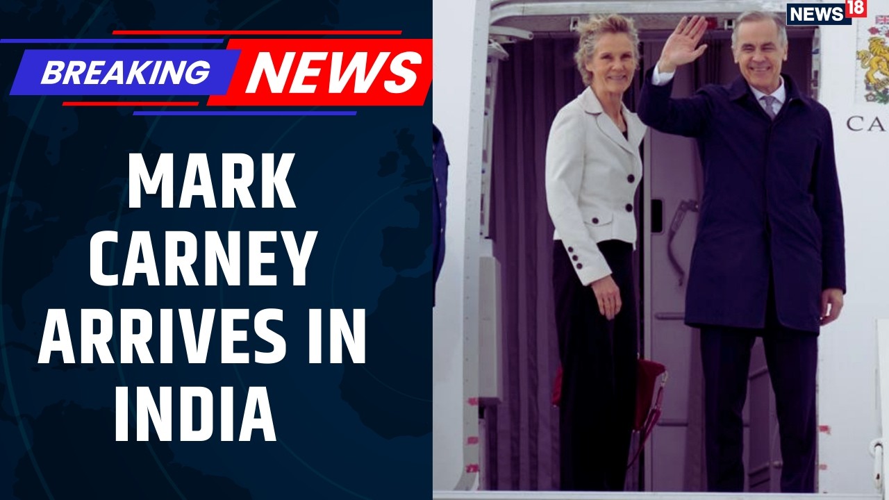 BREAKING | Canadian PM Mark Carney Arrives In Mumbai On Four-day Trip To India | News18