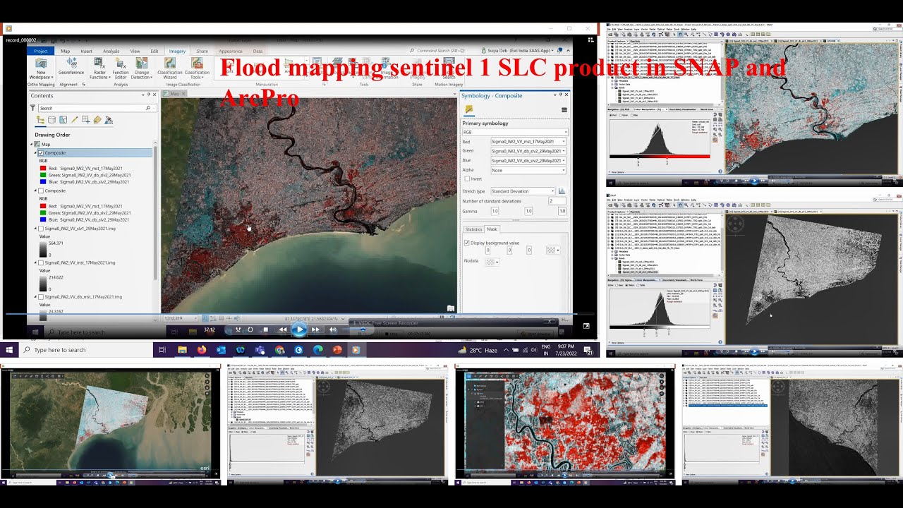 Картирование наводнений с помощью продукта Sentinel 1 SLC с использованием SNAP и ArcGIS Pro