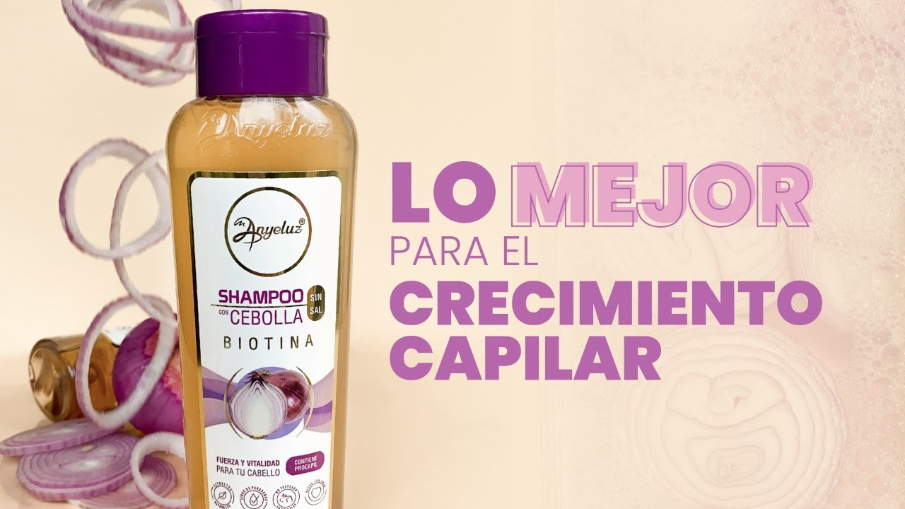 ❤¿Cómo recuperé mi cabello con el 🌿SHAMPOO DE CEBOLLA?