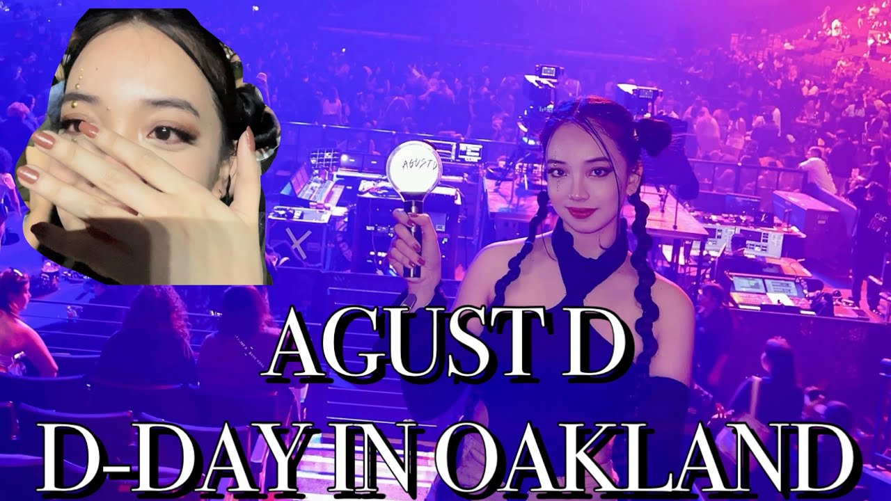 Agust D D-day Tour in Oakland | KIM SU JIN