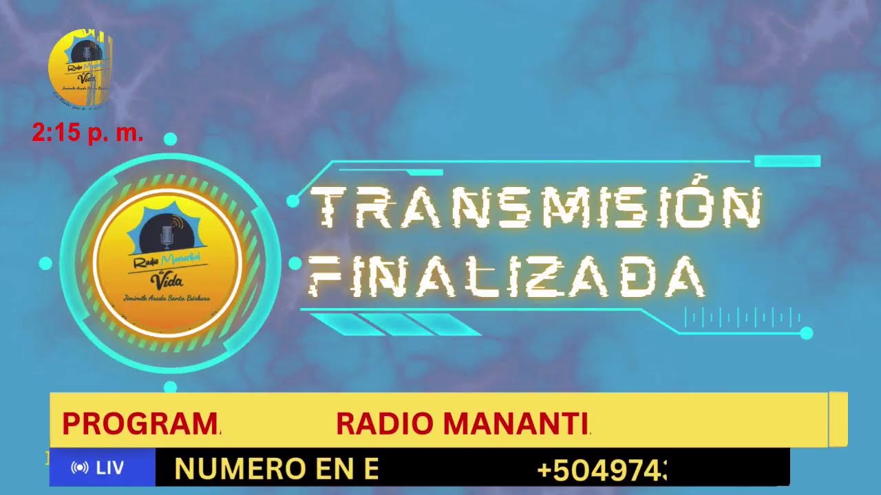 TRANSMISION RADIO MANANTIAL DE VIDA FM // EN VIVO