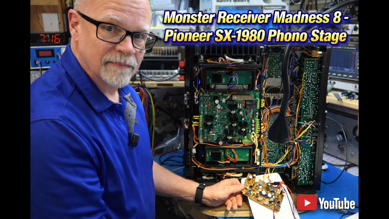 Monster Receiver Madness 8   SX 1980 Phono Stage