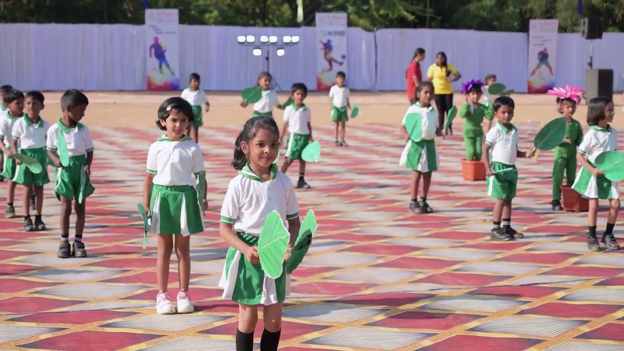 SATRANGI | SPORT DAY 2025 | Nature Ninjas – Planter Drill - St.Peter's high school