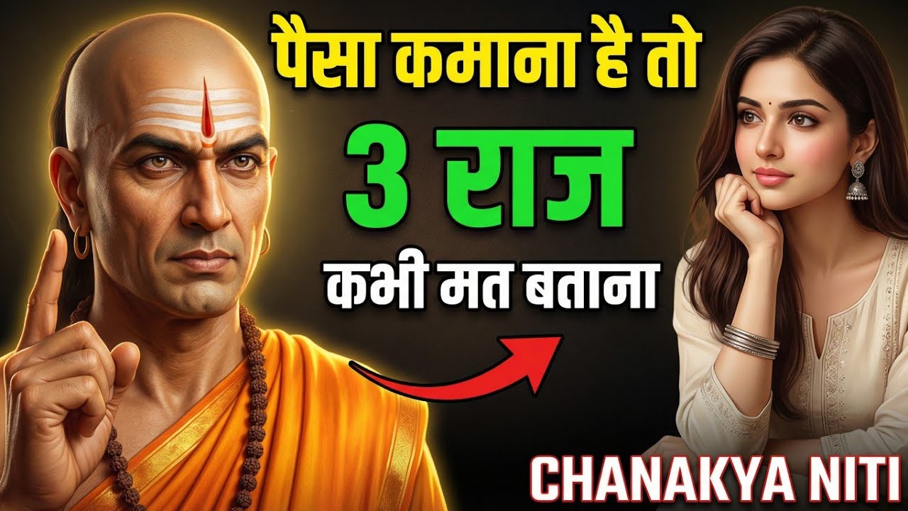 पैसा कमाना है तो ये 3 राज़ कभी किसी को मत बताना | Chanakya Niti | Buddha Motivational Story