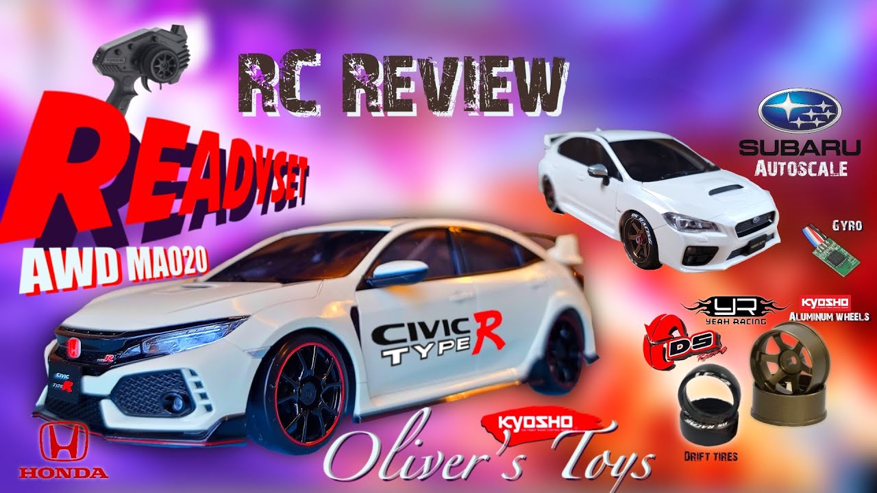 Kyosho Mini-Z AWD Honda Civic Type R Readyset MA020 32613W