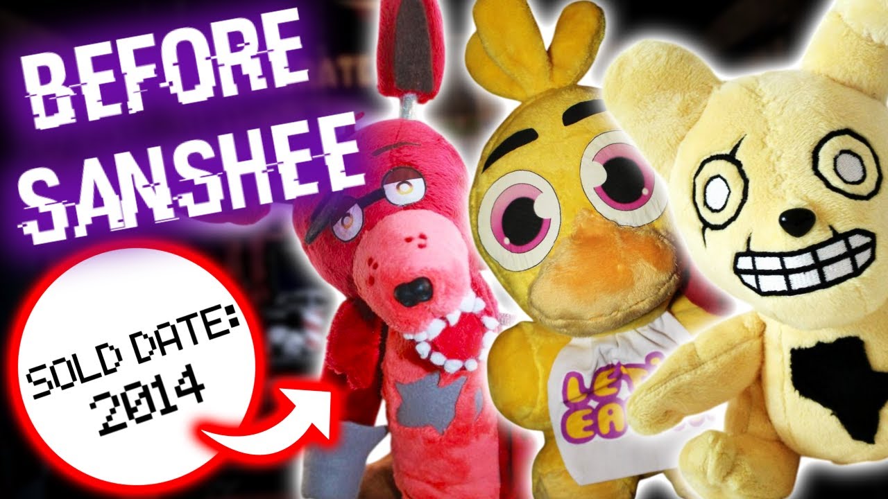 A look at PRE OFFICIAL FNAF Merchandise | Five Nights at Freddy's