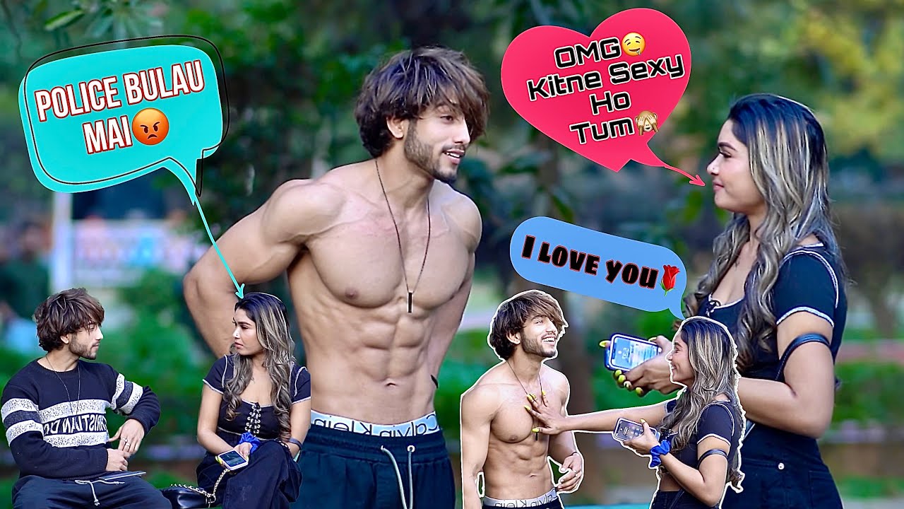OMG 😳 Itni Sexy Body🤤🥵  | Body Prank Video💪🏻 |   Shahanwaz Gour