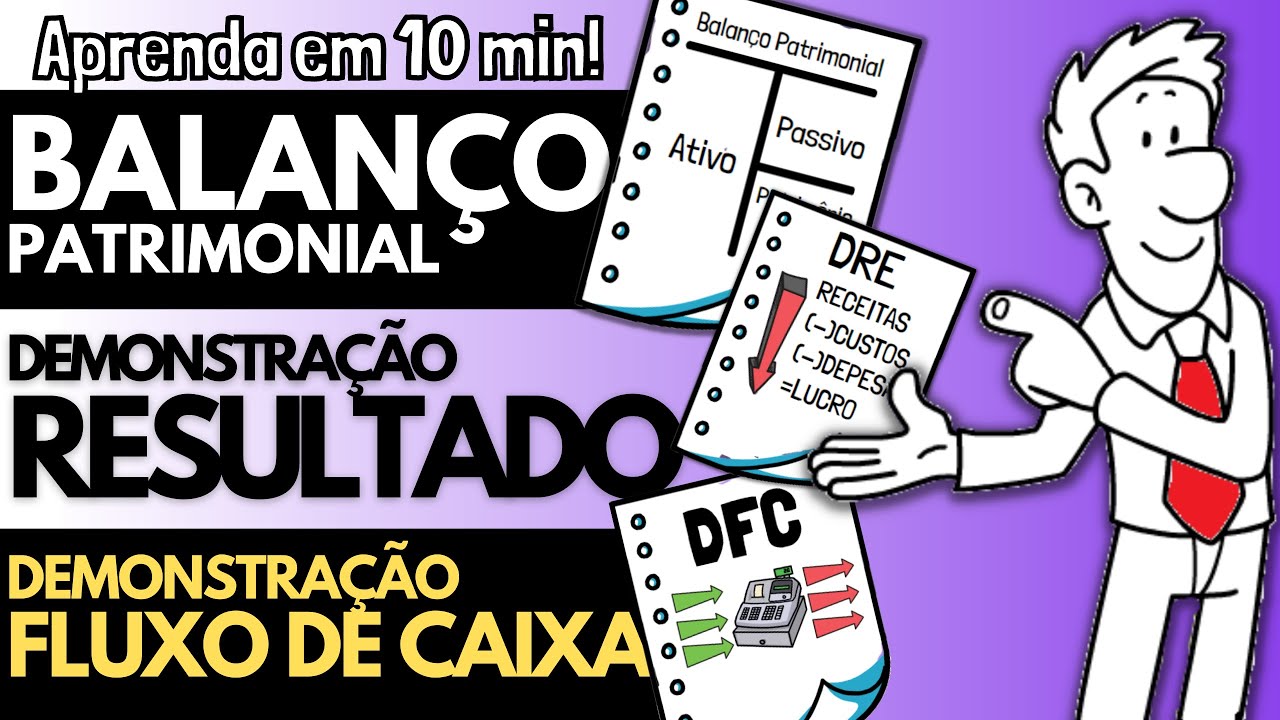 BALANÇO + DEMONSTRAÇÃO RESULTADO + FLUXO DE CAIXA!! ATIVO, PASSIVO, PL, LUCRO E FLUXO DE CAIXA!