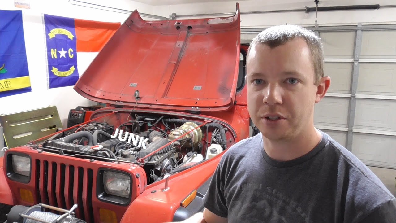 Удар поршня во всех 6 цилиндрах моего Jeep 4.0
