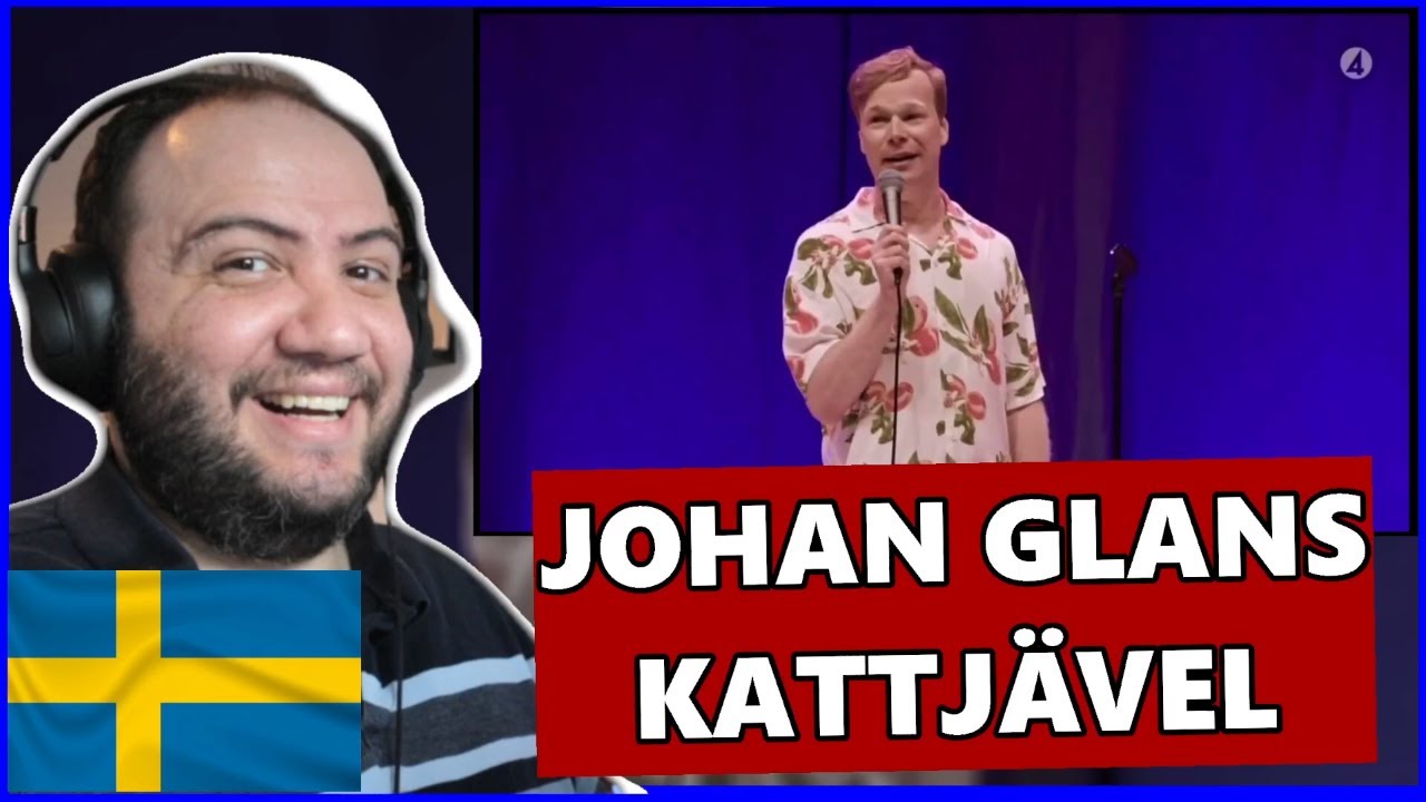 First Time Seeing Johan Glans - Kattjävel | Swedish Stand Up Comedy 🇸🇪 Nordic REACTION