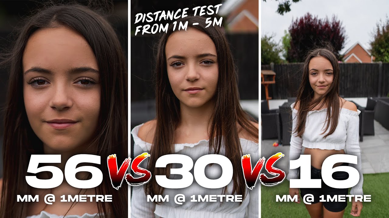 Sigma 16mm vs 30mm vs 56mm 1.4 - Field of View Comparison Test