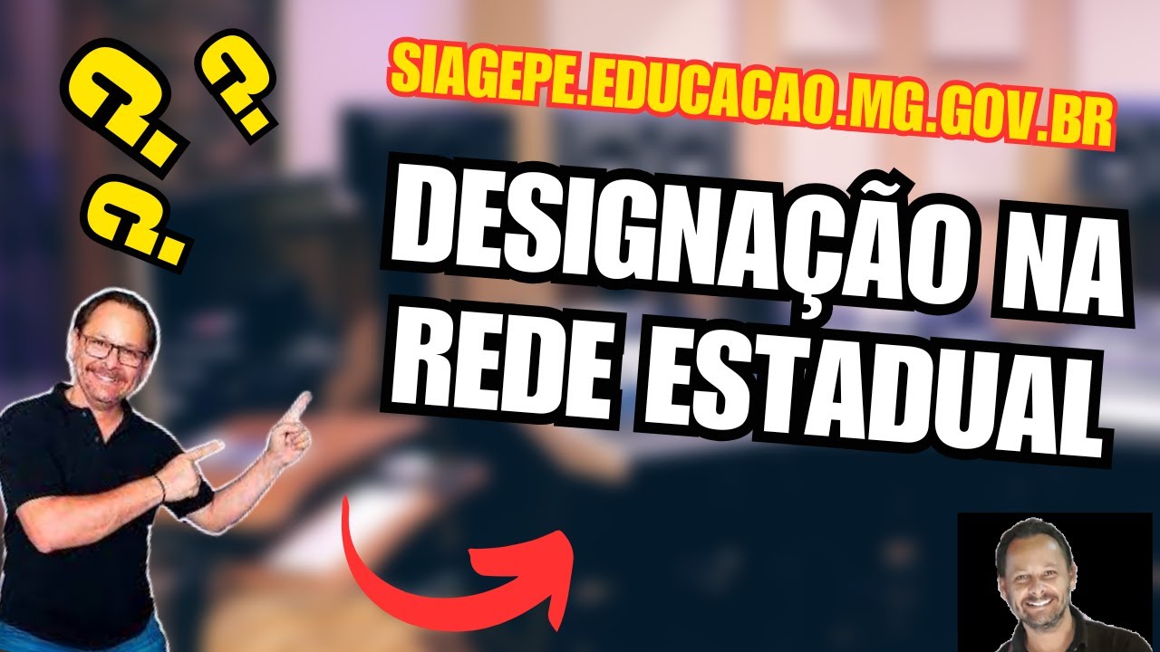 DESIGNAÇÃO 2026 PARA FUNÇÕES DO MAGISTÉRIO E TÉCNICO ADMINISTRATIVO EM MG - PROF APOIO - NOVIDADES