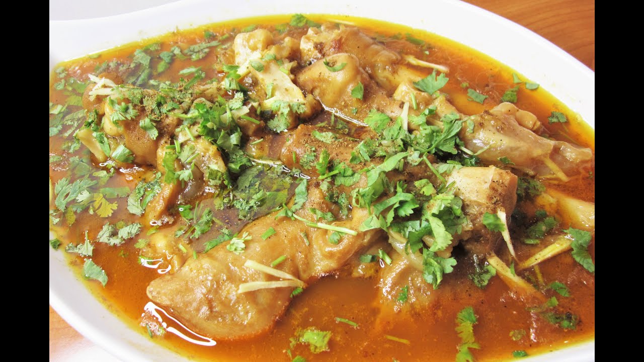 MUTTON PAYE RECIPE// GOAT TROTTERS //EASY STEP BY STEP RECIPE// COOK IT