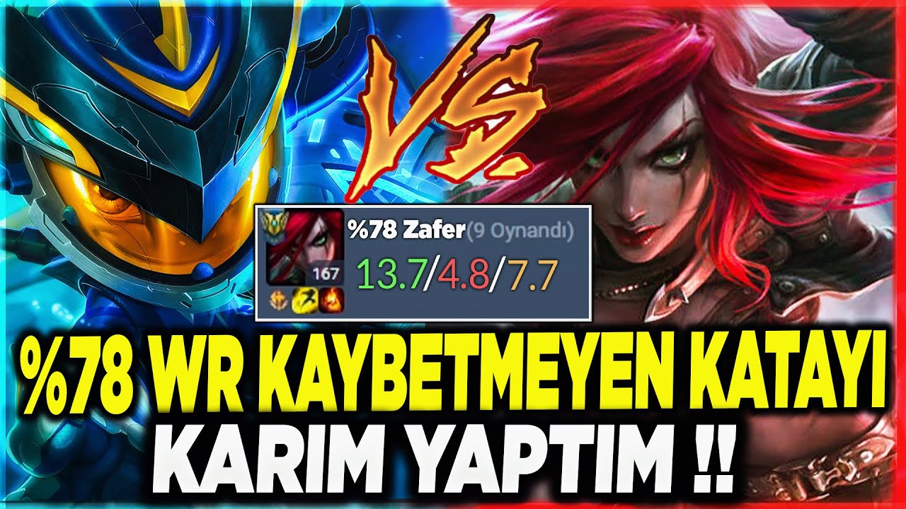 %78 WİNRATE  KATARİNA KARŞIMA GELDİ !! MONİTÖRÜ YUMRUKLATTIM !! FİZZ VS KATARİNA | Ogün Demirci