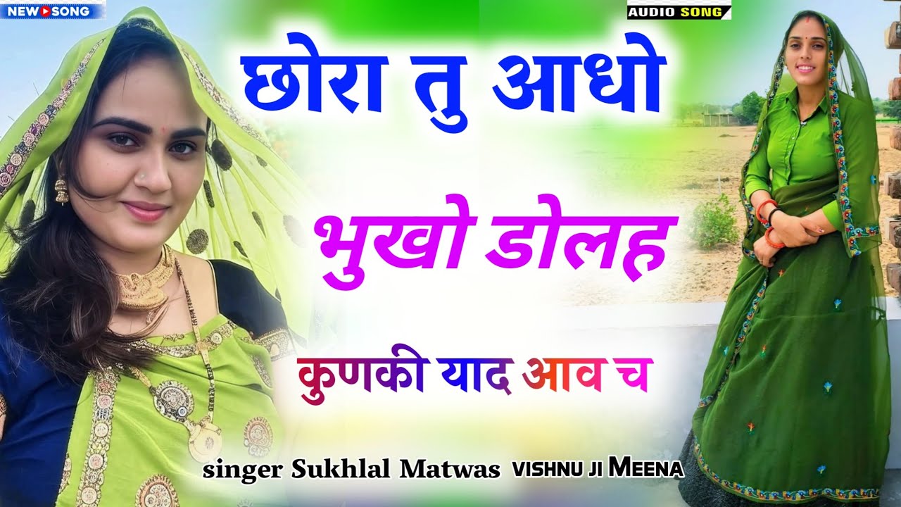 छोरा तु आधो भुखो डोलह कुणकी याद आव च || Sukhlal Matwas vishnu Meena song | सुखलाल मटवास मीणा गीत