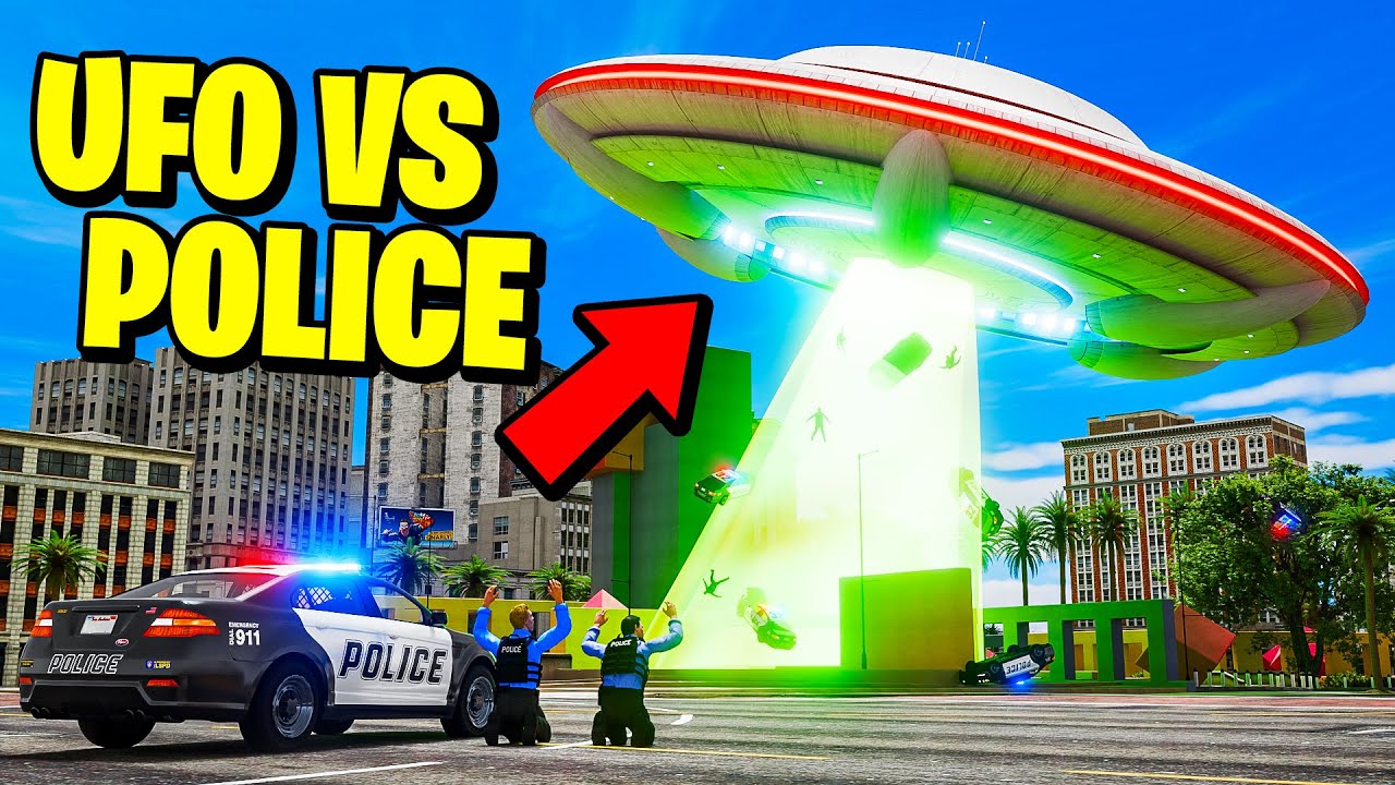 Я использовал НЛО в GTA 5 RP