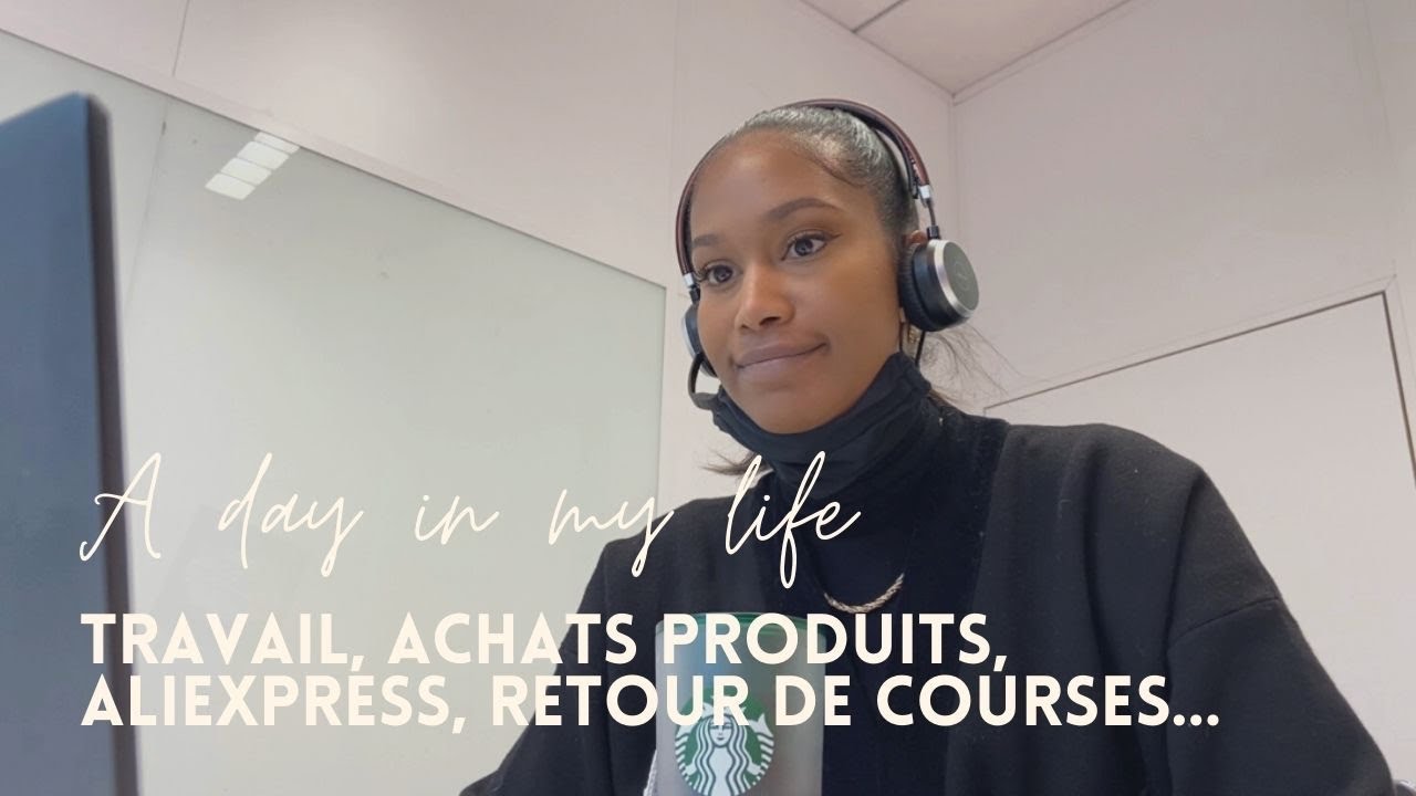 [VLOG] {Kim} - Travail, achats produits, Mini chauffage aliexpress, retour de courses