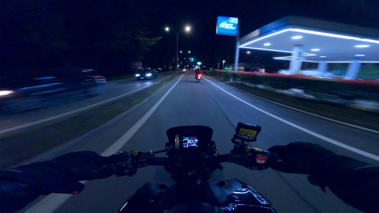 The NIGHT RIDE We Deserve - MT-09 PURE SOUND 🔊
