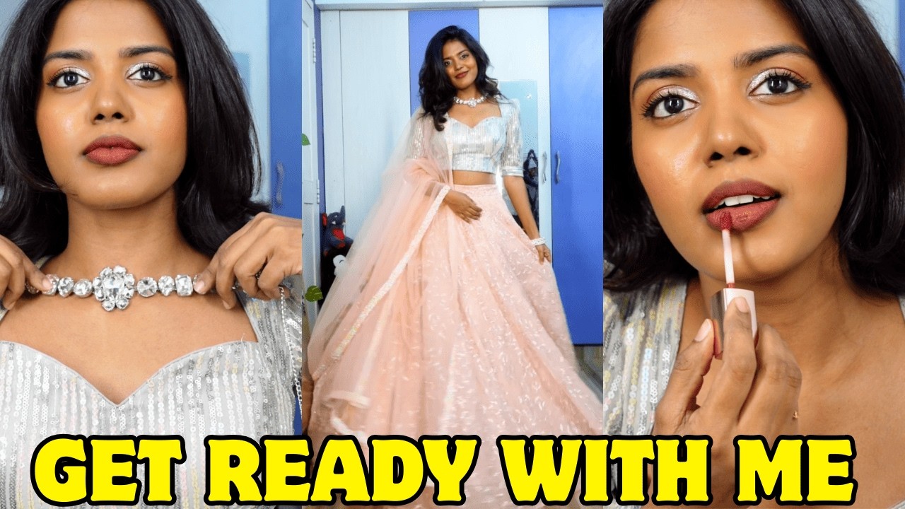 தமிழில்- Reception Glam Makeup Look for Dusky Skin✨ || Step-by-Step Makeup Tutorial🫶🏻  || HARINI SI