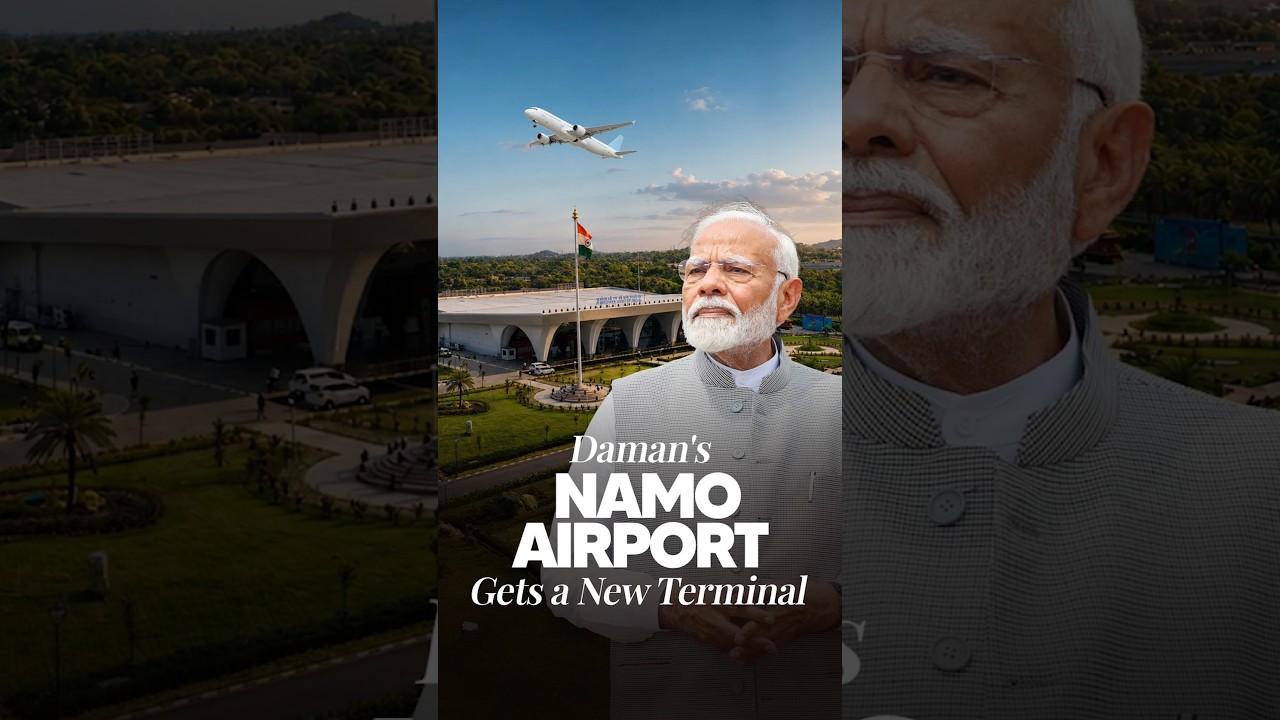 PM Modi Inaugurates New Terminal at NAMO Airport, Daman | Boosting Regional Connectivity