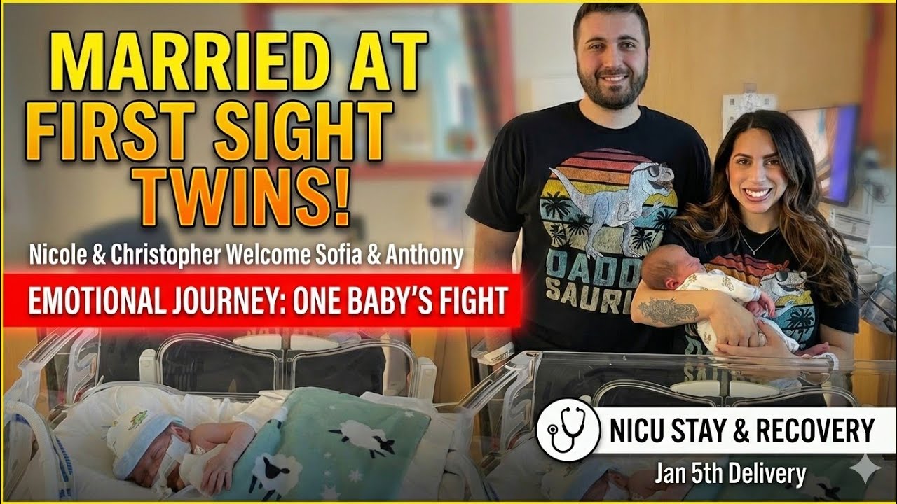 Married At First Sight Stars Nicole & Christopher Welcome Twin Babies — Emotional First Look