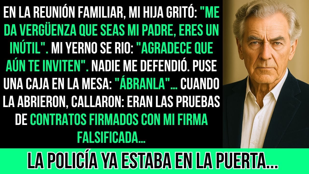 En La Reunión Familiar, Mi Hija Dijo 