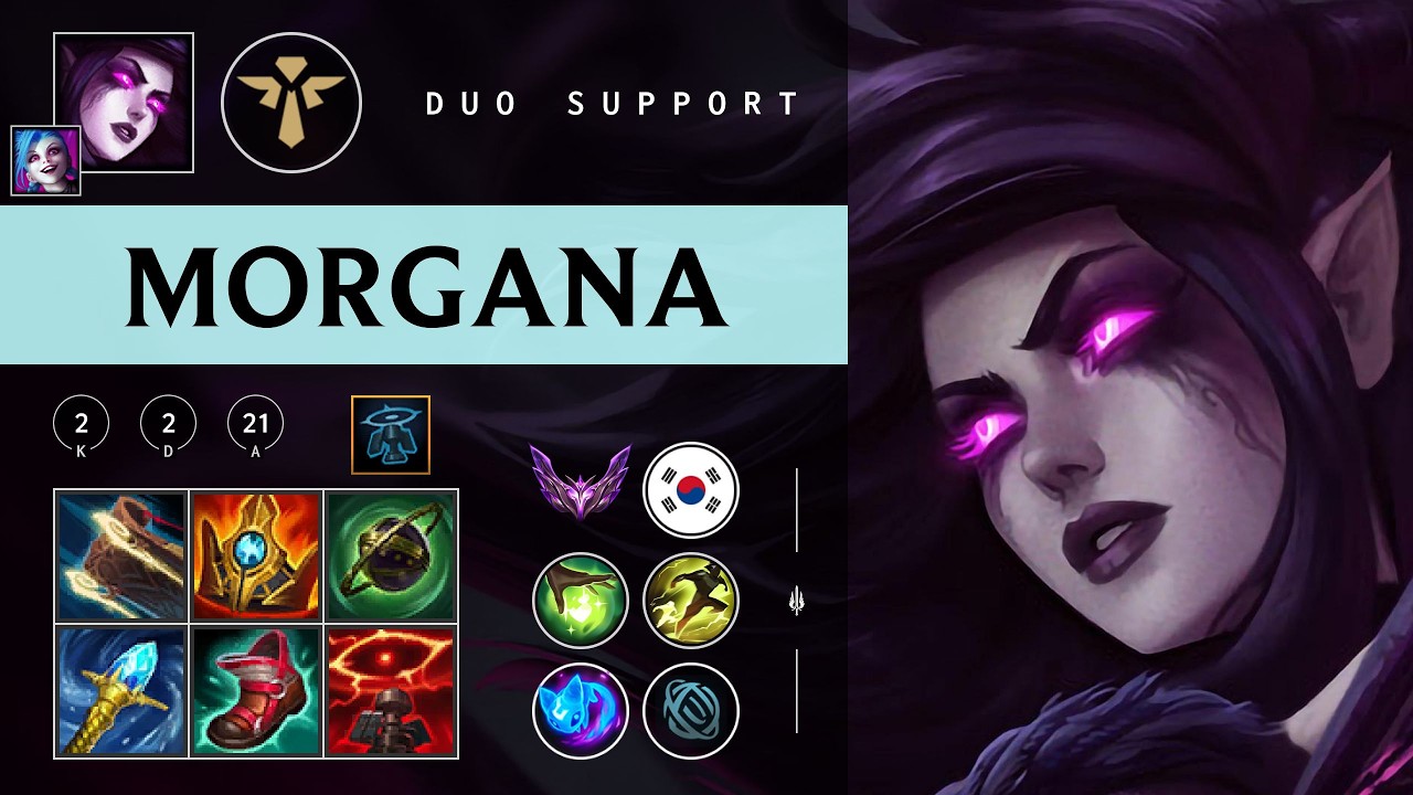 Morgana Support vs Leona - KR Master Patch 26.04