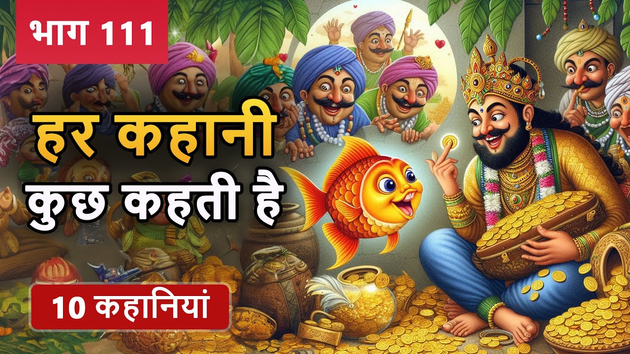 PART 111 (10 कहानियाँ) हर कहानी कुछ कहती है | Hindi Moral Story | Spiritual TV #cartoon #story