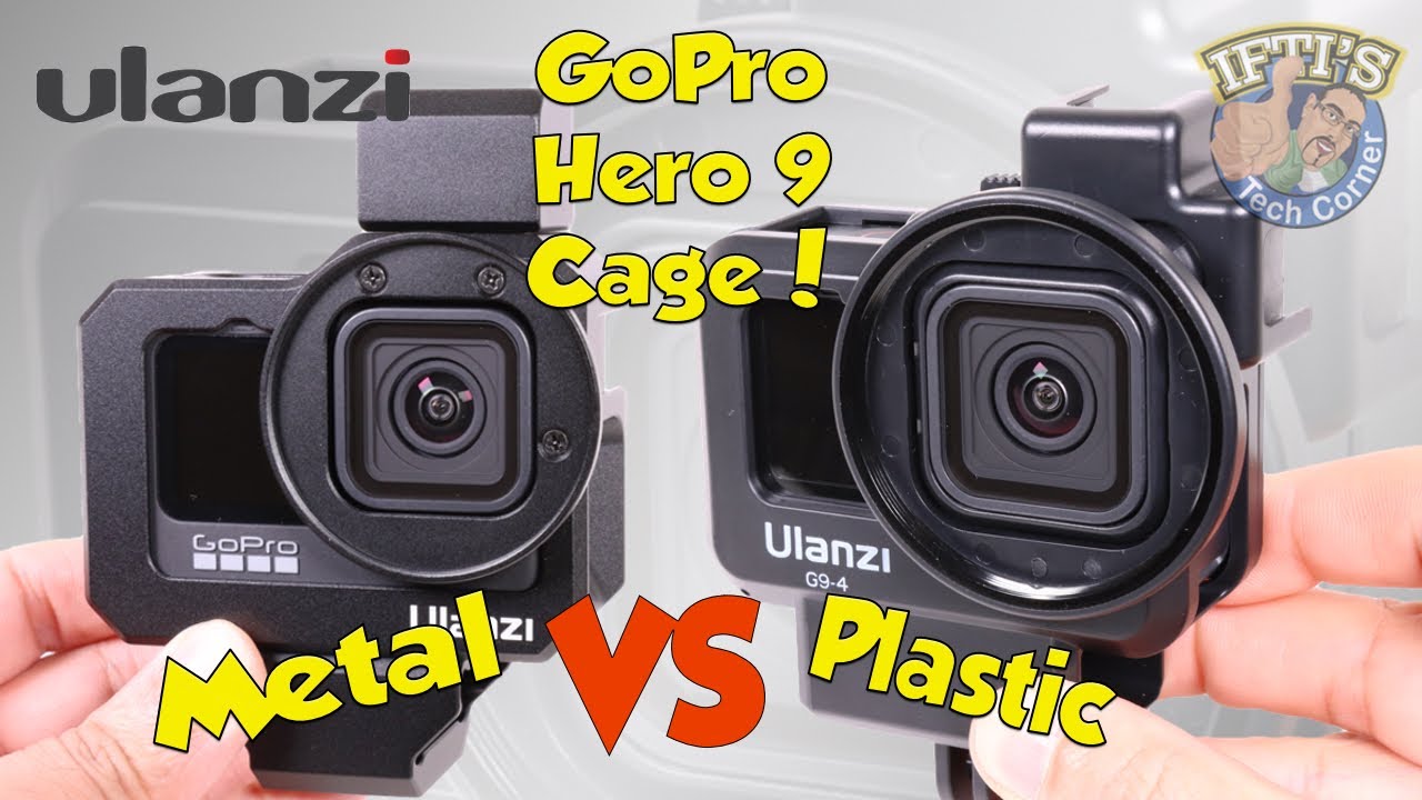 Ulanzi G9-5 Metal VS G9-4 Plastic Cage for GoPro Hero 9 Black : REVIEW
