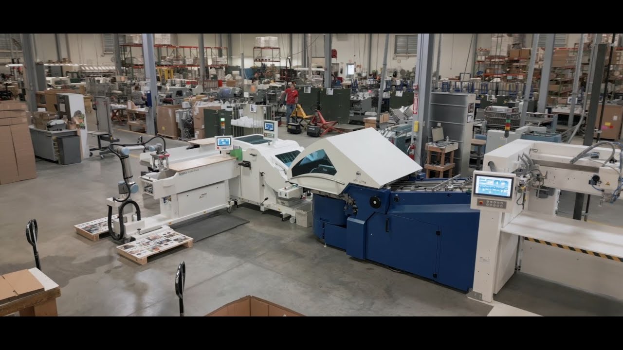 MBO Automated Folding and Palletizing Enhances Forum Communications Press Investment