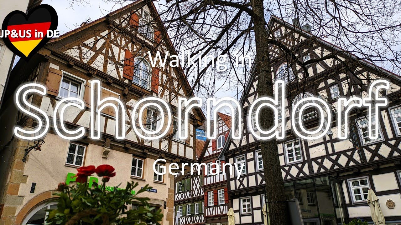 【Schorndorf】🇩🇪Birthplace of Gottlieb Daimler, father of Mercedes-Benz /Walking in Schorndorf Germany